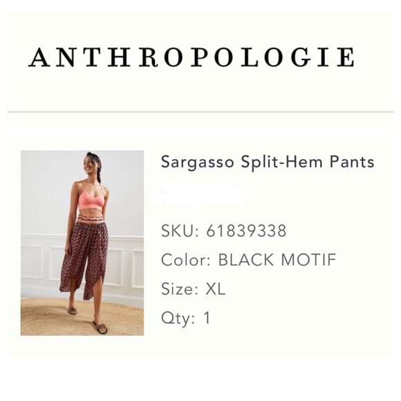 Anthropologie | Pants \u0026 Jumpsuits | Nwt 